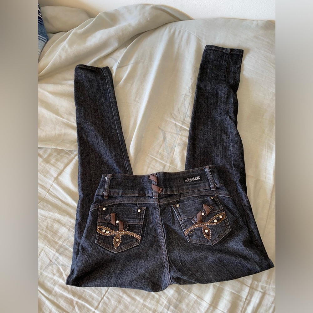 Juniors size 9 LDA jeans never worn